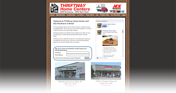 Thriftway Home Center & ACE Hardware in Boise
