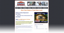 Web Design for Treasure Valley Seamless Siding
