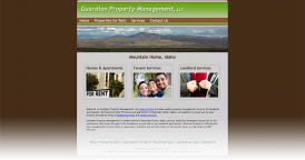 Web Design for Guardian Property Management