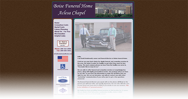 Boise Funeral Home - Cremation Services