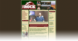 Web Design for The Rock Church