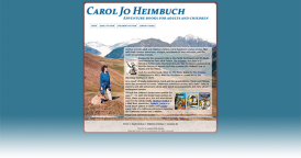 Web Design for Author Carol Jo Heimbuch