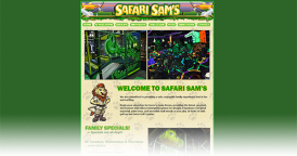 Website for Safari Sams