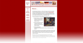 Web Design for DGS Metallurgical Solutions