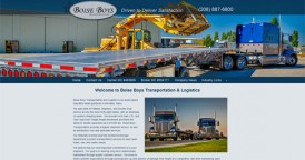 Web Design for Boise Boys Transportation