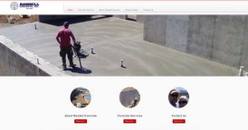 Web Design for Randell Concrete Inc.