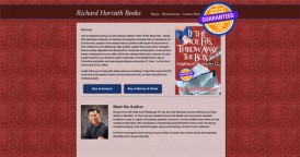 Website Design for Author Richard Horvath